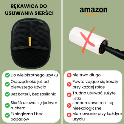 FurFree™ – Wielorazowa i Ekologiczna Rękawica do Usuwania Sierści