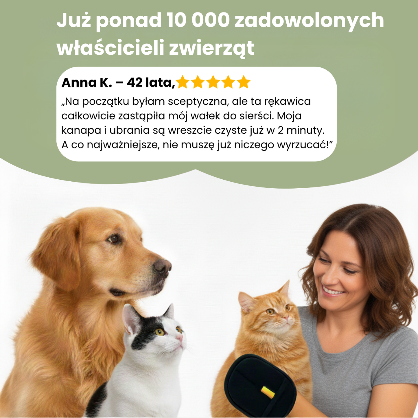 FurFree™ – Wielorazowa i Ekologiczna Rękawica do Usuwania Sierści